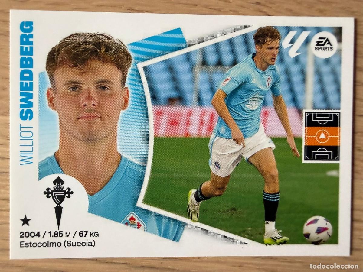 Cromos de f&uacute;tbol: 16A 16 A SWEDBERG CELTA VIGO 24 25 2024 2025 LIGA EA SPORTS COLECCIONES ESTE SIN PEGAR STICKER