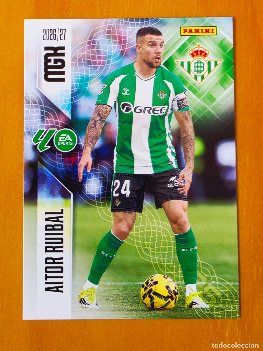 Cromos de f&uacute;tbol: 94 Aitor Ruibal, Real Betis, Panini Megacracks MGK 2026 2027 26 27