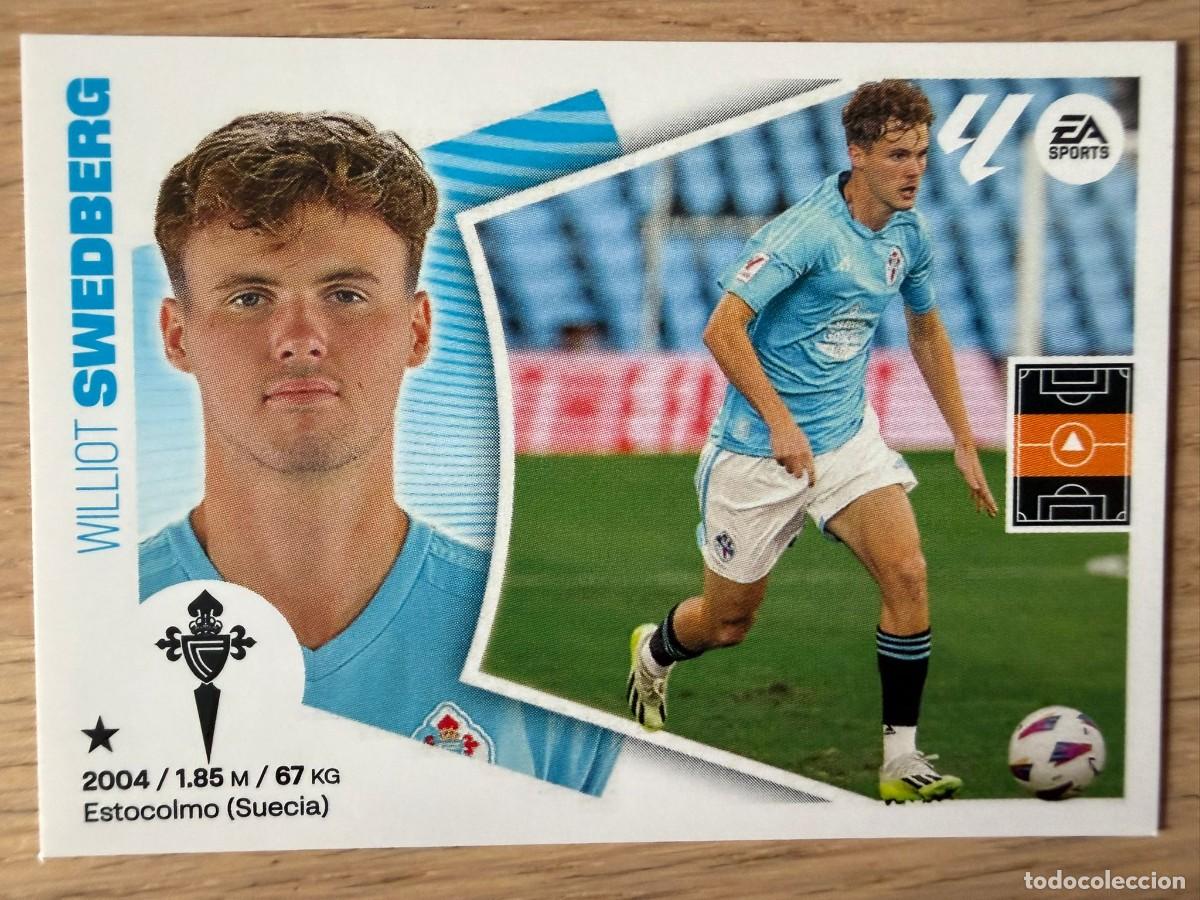 Cromos de f&uacute;tbol: 16A 16 A SWEDBERG CELTA VIGO 24 25 2024 2025 LIGA EA SPORTS COLECCIONES ESTE SIN PEGAR STICKER