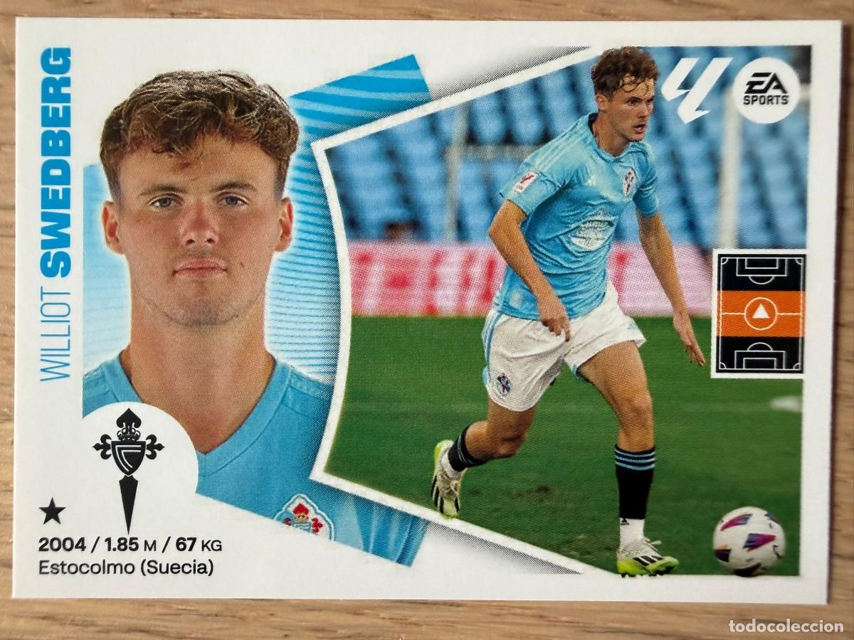 Cromos de f&uacute;tbol: 16A 16 A SWEDBERG CELTA VIGO 24 25 2024 2025 LIGA EA SPORTS COLECCIONES ESTE SIN PEGAR STICKER