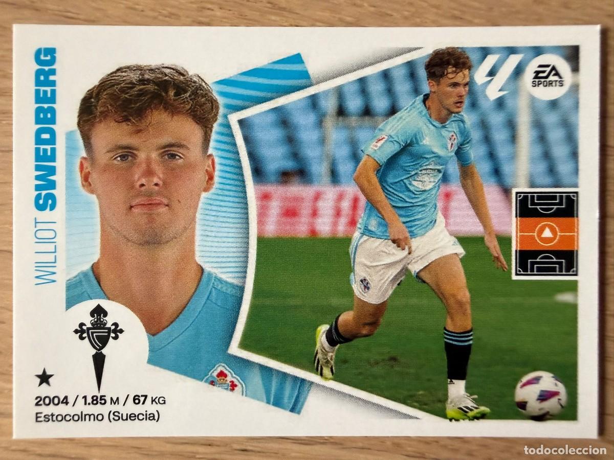Cromos de f&uacute;tbol: 16A 16 A SWEDBERG CELTA VIGO 24 25 2024 2025 LIGA EA SPORTS COLECCIONES ESTE SIN PEGAR STICKER