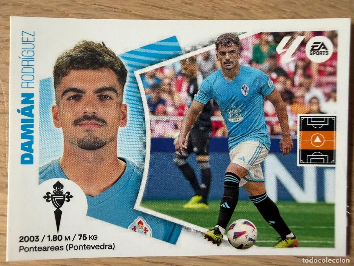 Football Stickers: 16B 16 B DAMIAN CELTA VIGO 24 25 2024 2025 LIGA EA SPORTS COLECCIONES ESTE SIN PEGAR STICKER