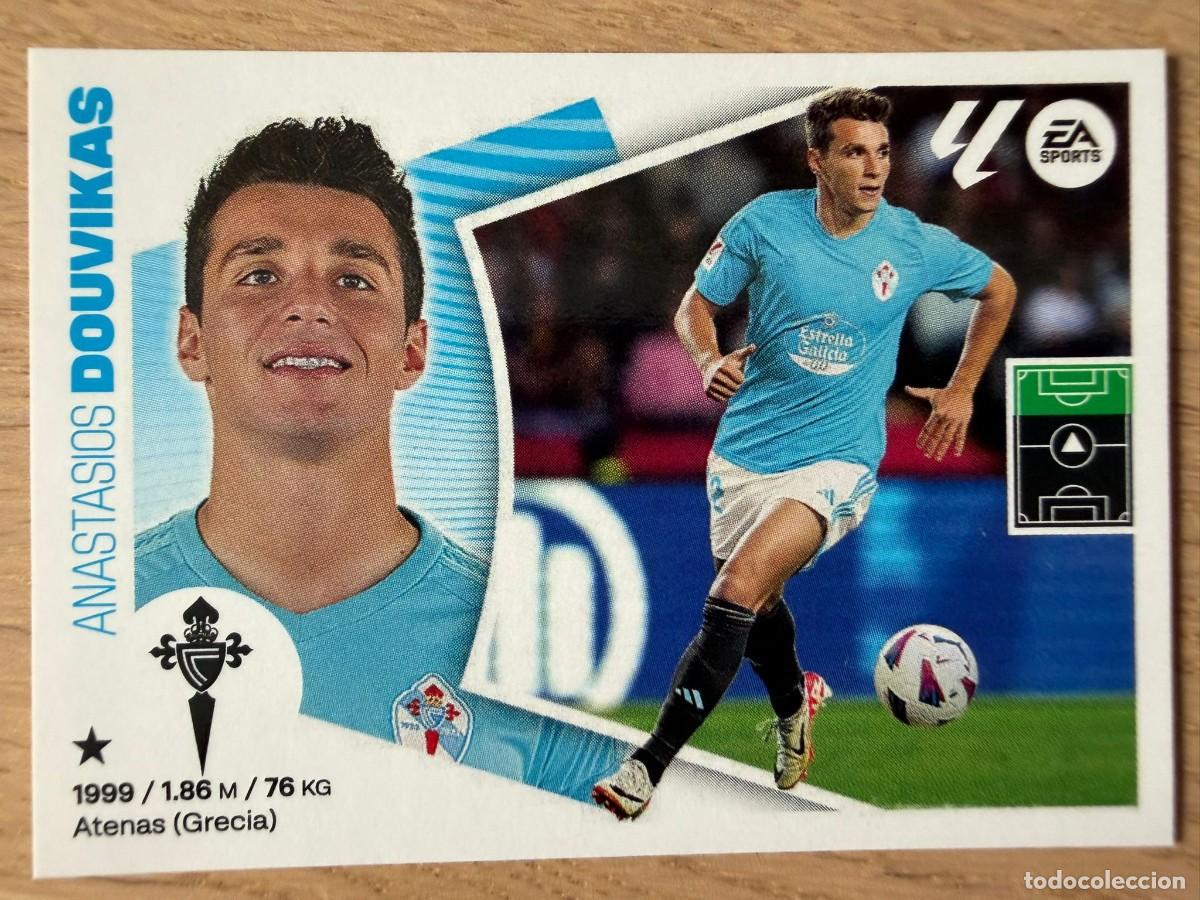 Cromos de f&uacute;tbol: 17 DOUVIKAS CELTA VIGO 24 25 2024 2025 LIGA EA SPORTS COLECCIONES ESTE SIN PEGAR STICKER