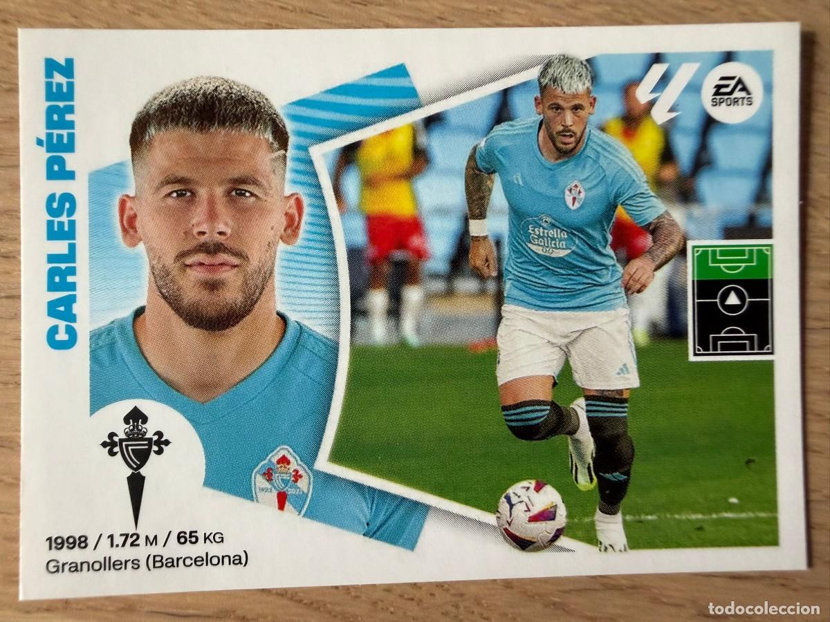 Cromos de f&uacute;tbol: 18 CARLES PEREZ CELTA VIGO 24 25 2024 2025 LIGA EA SPORTS COLECCIONES ESTE SIN PEGAR STICKER