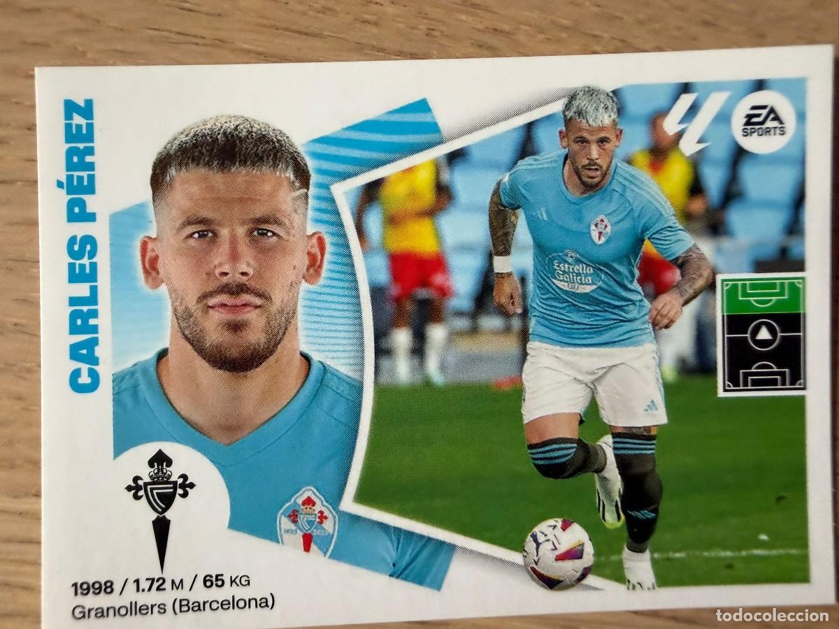 Cromos de f&uacute;tbol: 18 CARLES PEREZ CELTA VIGO 24 25 2024 2025 LIGA EA SPORTS COLECCIONES ESTE SIN PEGAR STICKER
