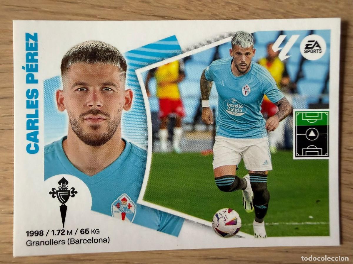 Cromos de f&uacute;tbol: 18 CARLES PEREZ CELTA VIGO 24 25 2024 2025 LIGA EA SPORTS COLECCIONES ESTE SIN PEGAR STICKER