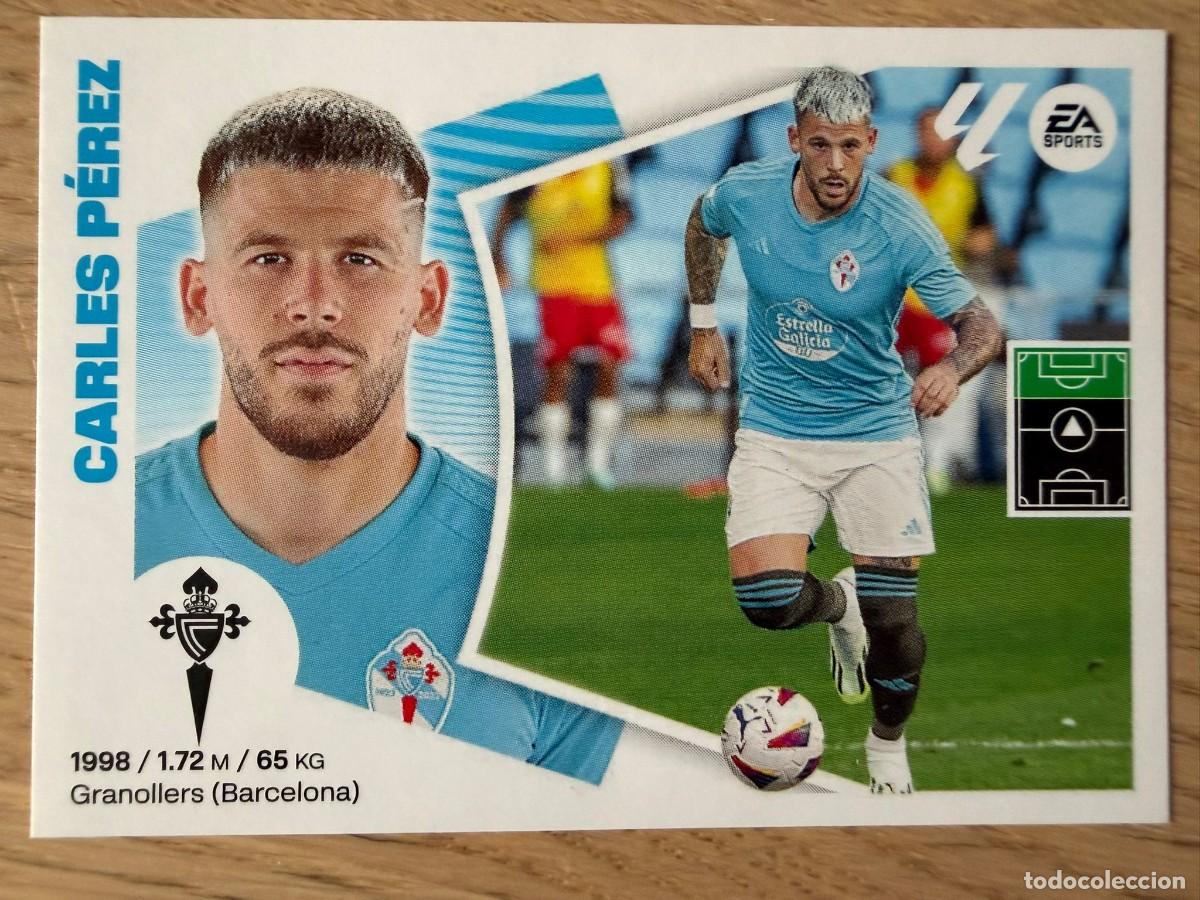 Cromos de f&uacute;tbol: 18 CARLES PEREZ CELTA VIGO 24 25 2024 2025 LIGA EA SPORTS COLECCIONES ESTE SIN PEGAR STICKER