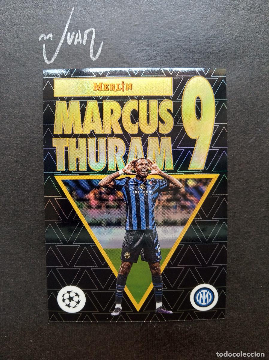 Figurine di Calcio: M 95 10 20 ANNIVERSARY THURAM INTERNAZIONALE FRANCIA⚽ TOPPS &reg; CHROME MERLIN UCC UEFA 2024 2025 24 25