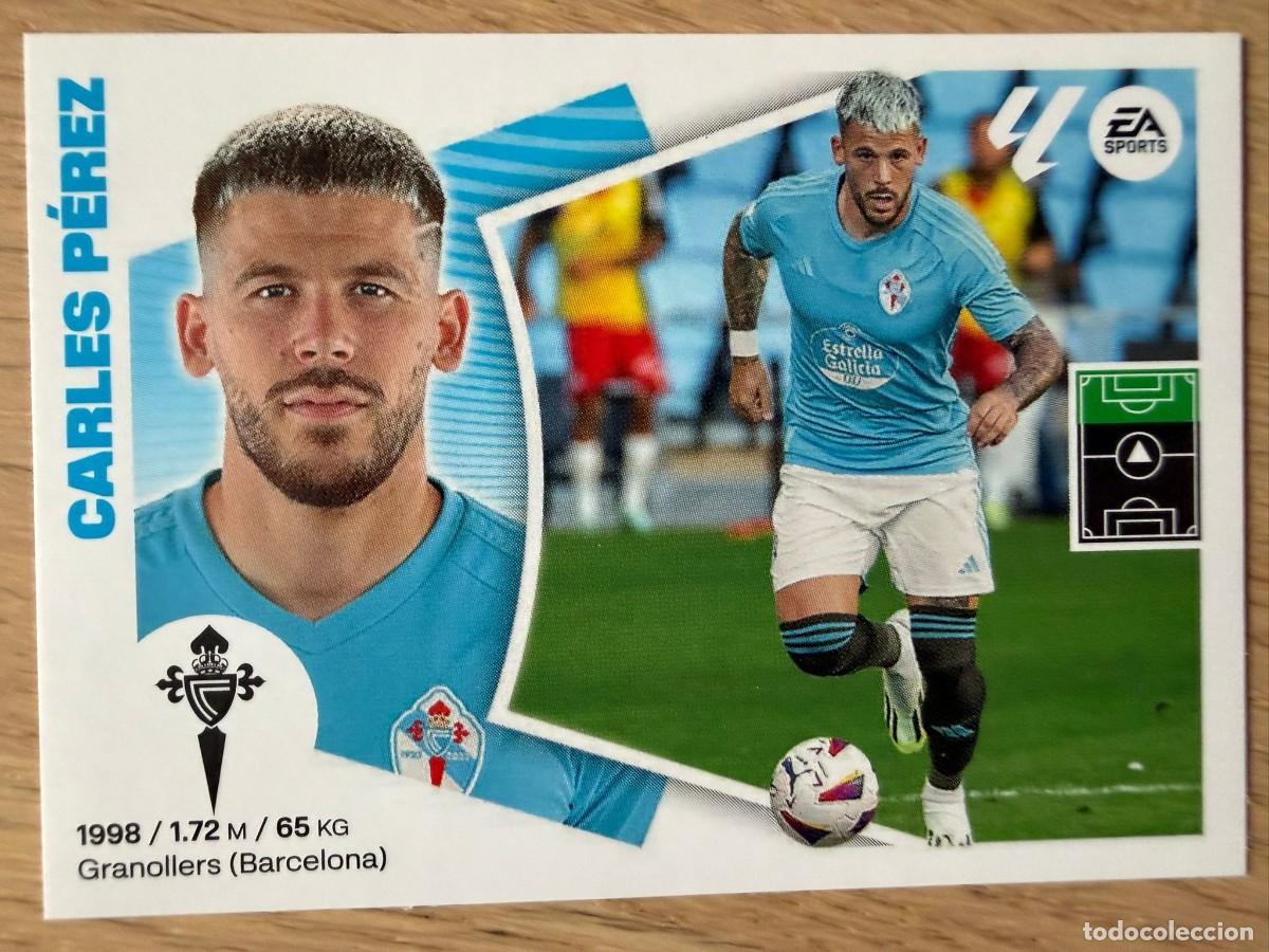 Cromos de f&uacute;tbol: 18 CARLES PEREZ CELTA VIGO 24 25 2024 2025 LIGA EA SPORTS COLECCIONES ESTE SIN PEGAR STICKER