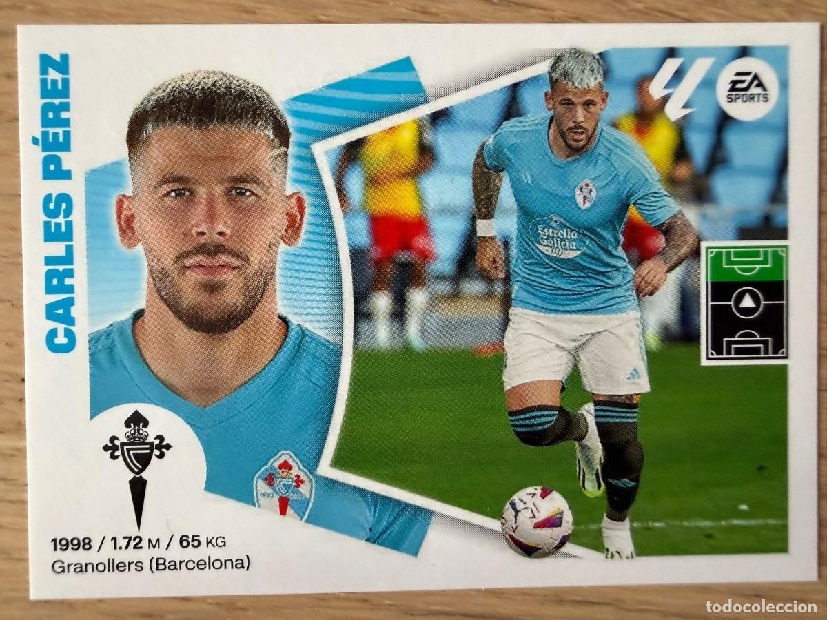 Cromos de f&uacute;tbol: 18 CARLES PEREZ CELTA VIGO 24 25 2024 2025 LIGA EA SPORTS COLECCIONES ESTE SIN PEGAR STICKER