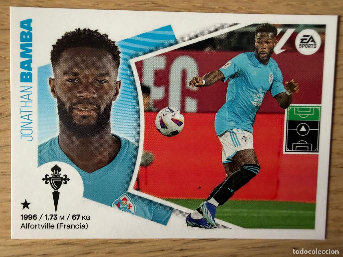 Cromos de f&uacute;tbol: 19 BAMBA CELTA VIGO 24 25 2024 2025 LIGA EA SPORTS COLECCIONES ESTE SIN PEGAR STICKER