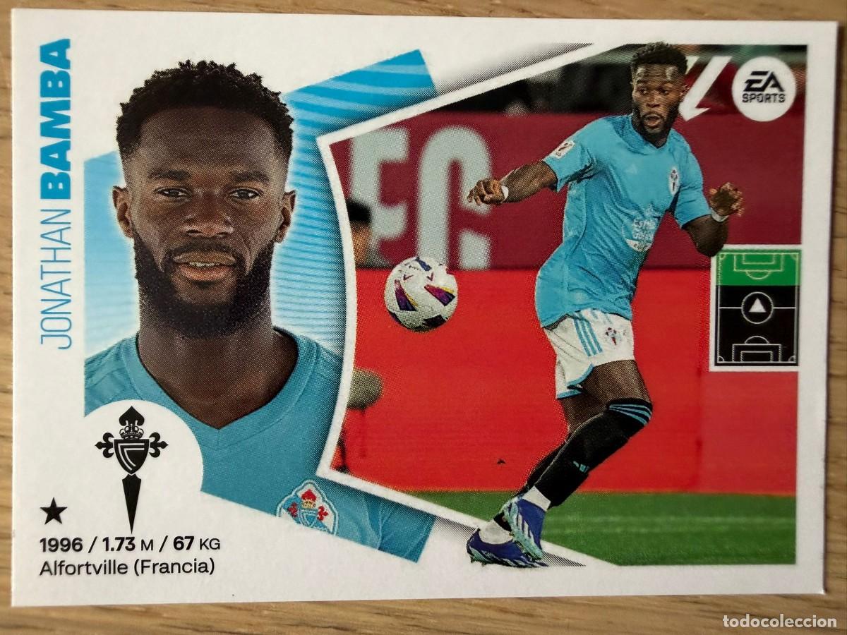 Cromos de f&uacute;tbol: 19 BAMBA CELTA VIGO 24 25 2024 2025 LIGA EA SPORTS COLECCIONES ESTE SIN PEGAR STICKER
