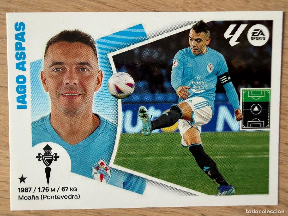Figurine di Calcio: 20 IAGO ASPAS CELTA VIGO 24 25 2024 2025 LIGA EA SPORTS COLECCIONES ESTE SIN PEGAR STICKER