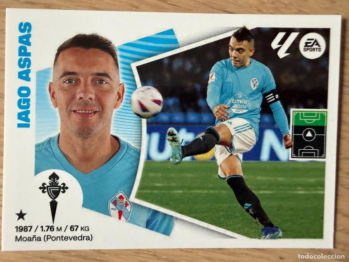 Figurine di Calcio: 20 IAGO ASPAS CELTA VIGO 24 25 2024 2025 LIGA EA SPORTS COLECCIONES ESTE SIN PEGAR STICKER