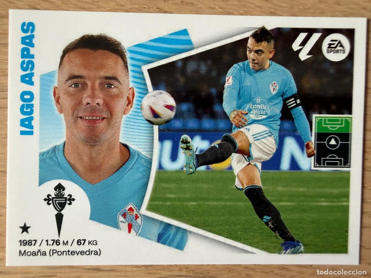 Figurine di Calcio: 20 IAGO ASPAS CELTA VIGO 24 25 2024 2025 LIGA EA SPORTS COLECCIONES ESTE SIN PEGAR STICKER