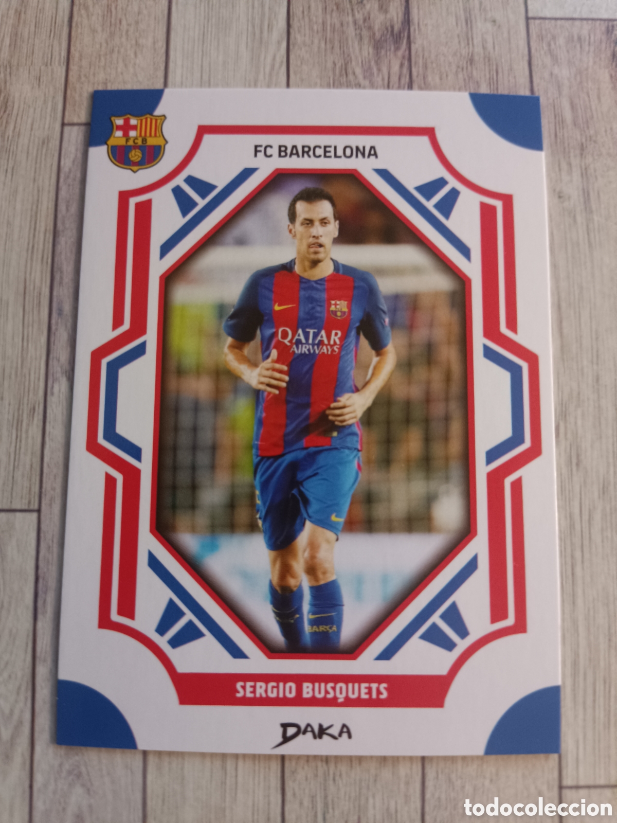 Cartes &agrave; collectionner de Football: FCB-24-B SERGIO BUSQUETS BARCELONA DAKA TOP AUDIENCE BARCELONA 2025 2026 25 26