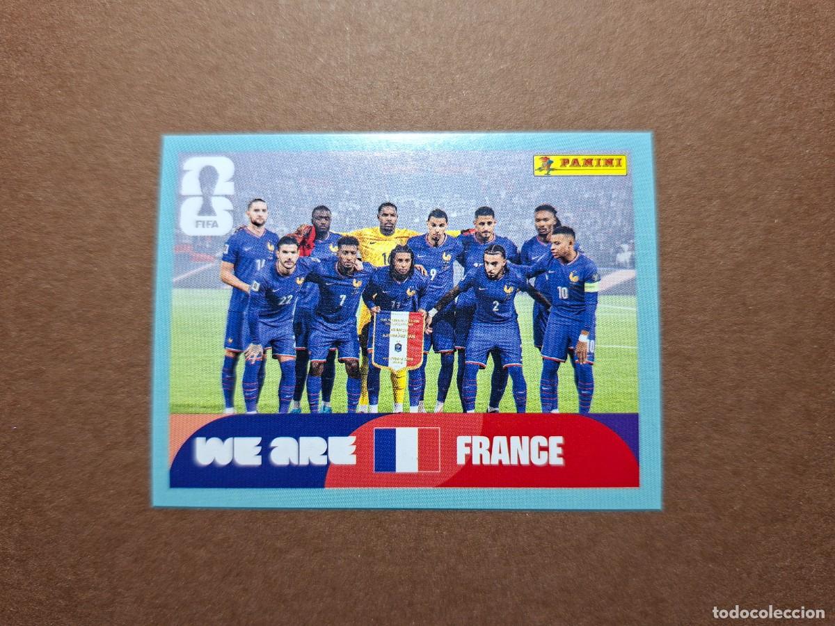 Cartes &agrave; collectionner de Football: FRA 13 SELECCION DE FRANCIA MBAPPE MUNDIAL USA MEXICO CANADA FIFA WORLD CUP 2026 26 NUEVO
