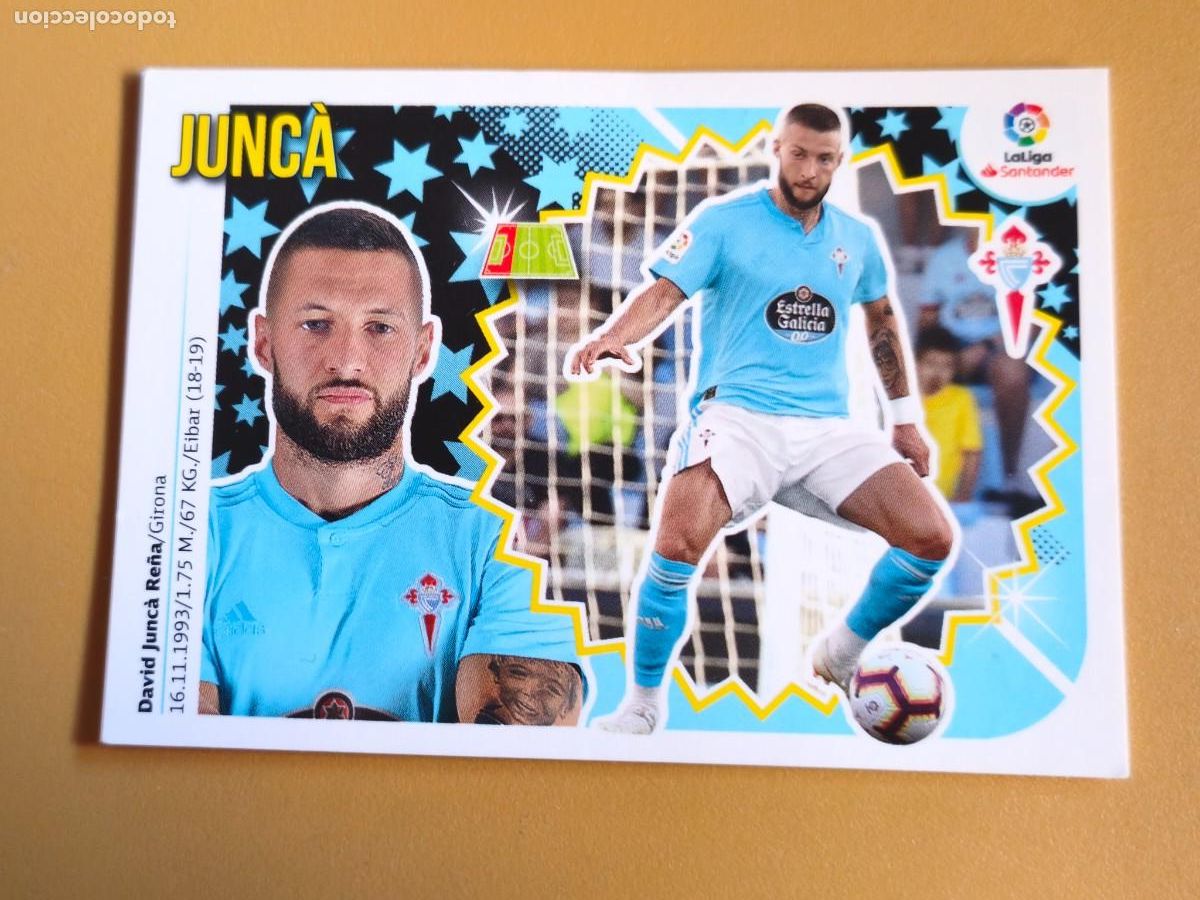 Fu&szlig;ball-Sticker: junca, liga 2018 19 coloca
