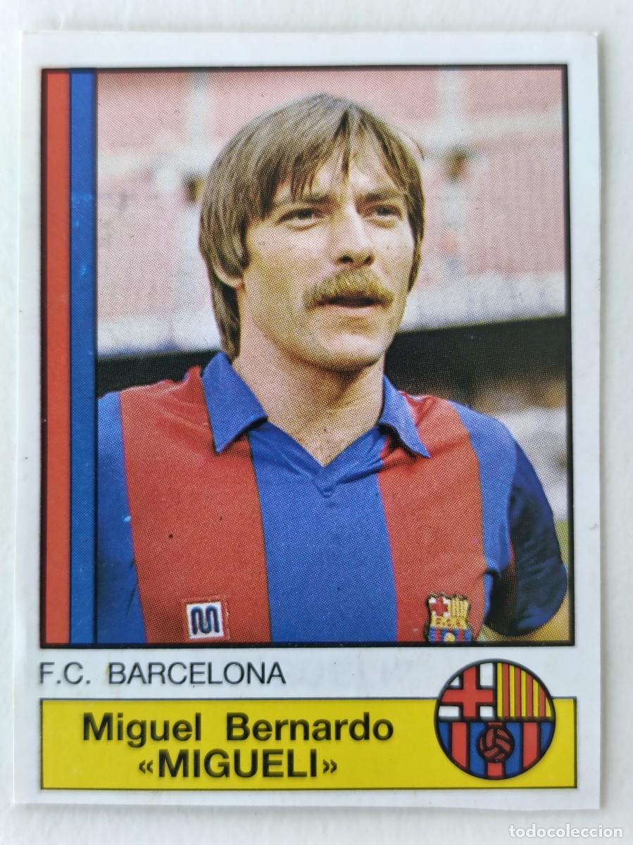 Cromos de Futebol: #44 MIGUELI (F.C. BARCELONA) FUTBOL 87 PANINI