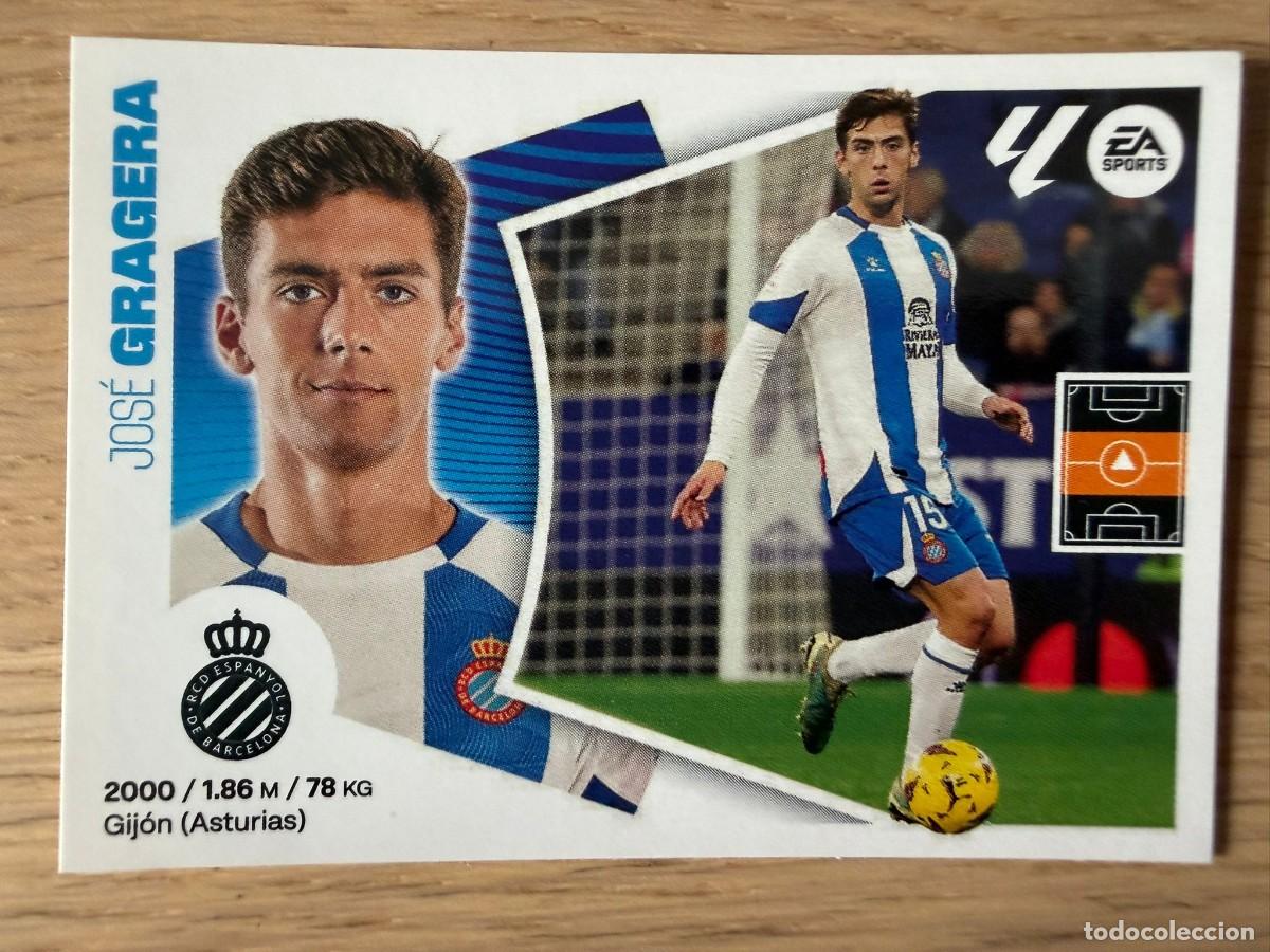 Figurine di Calcio: 11 GRAGERA ESPANYOL 24 25 2024 2025 LIGA EA SPORTS COLECCIONES ESTE SIN PEGAR STICKER