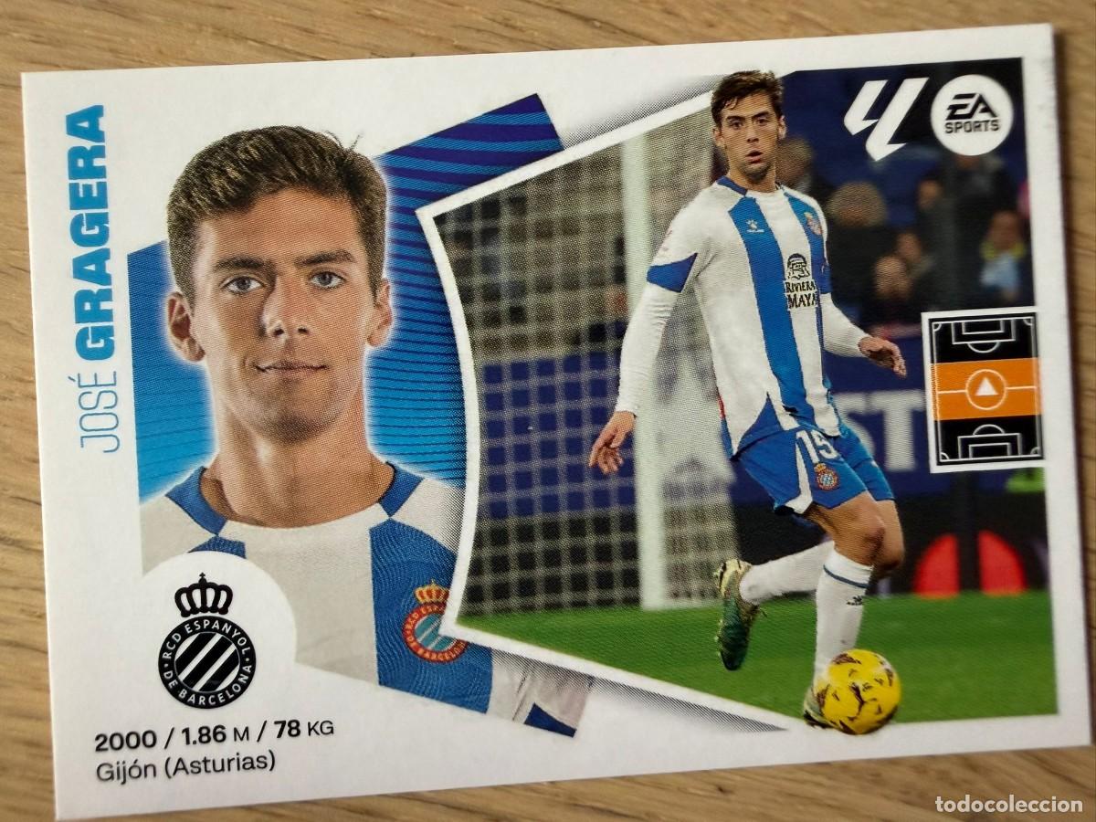 Figurine di Calcio: 11 GRAGERA ESPANYOL 24 25 2024 2025 LIGA EA SPORTS COLECCIONES ESTE SIN PEGAR STICKER