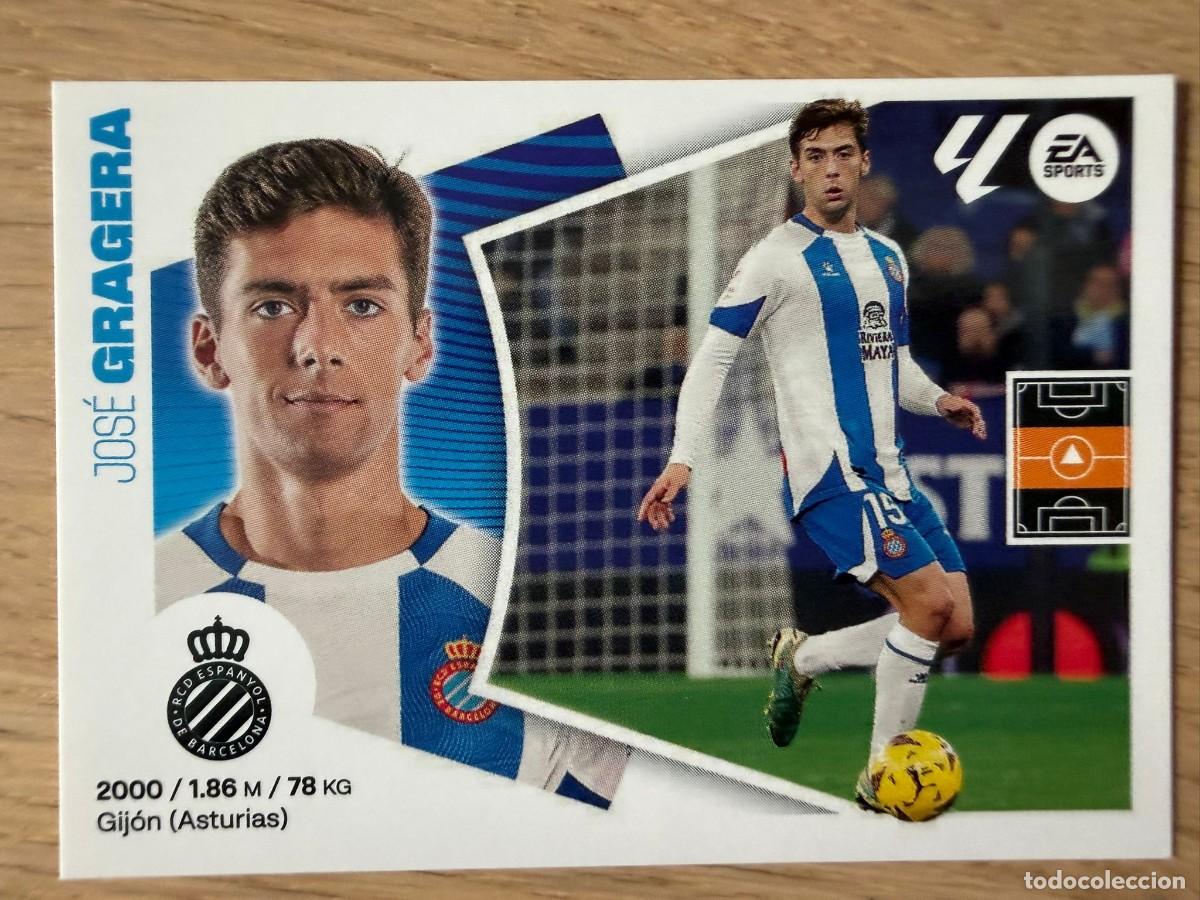 Figurine di Calcio: 11 GRAGERA ESPANYOL 24 25 2024 2025 LIGA EA SPORTS COLECCIONES ESTE SIN PEGAR STICKER