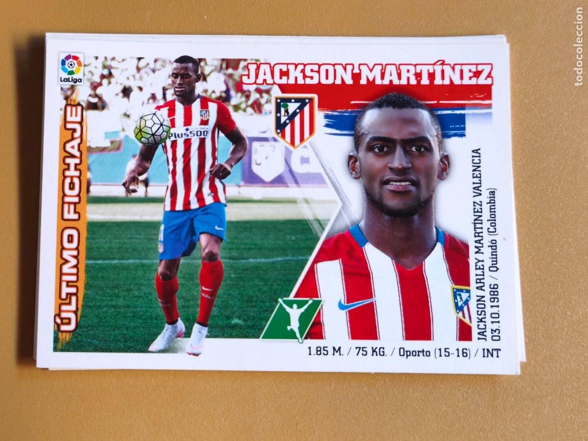 Cromos de Futebol: jackson martinez, liga 2015 16 ultimo fichaje