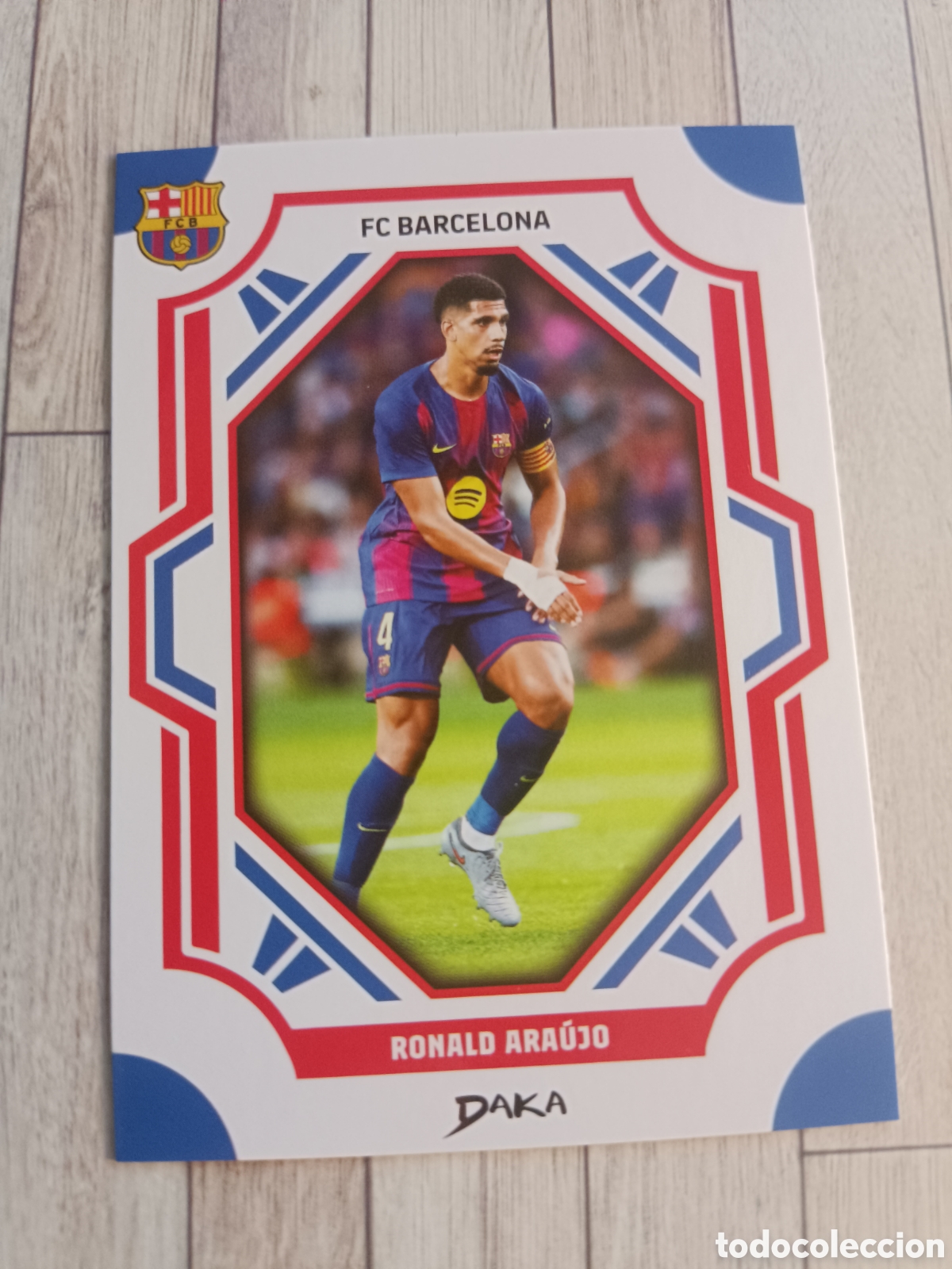 Cromos de Futebol: FCB-14-B RONALD ARAUJO BARCELONA DAKA TOP AUDIENCE BARCELONA
