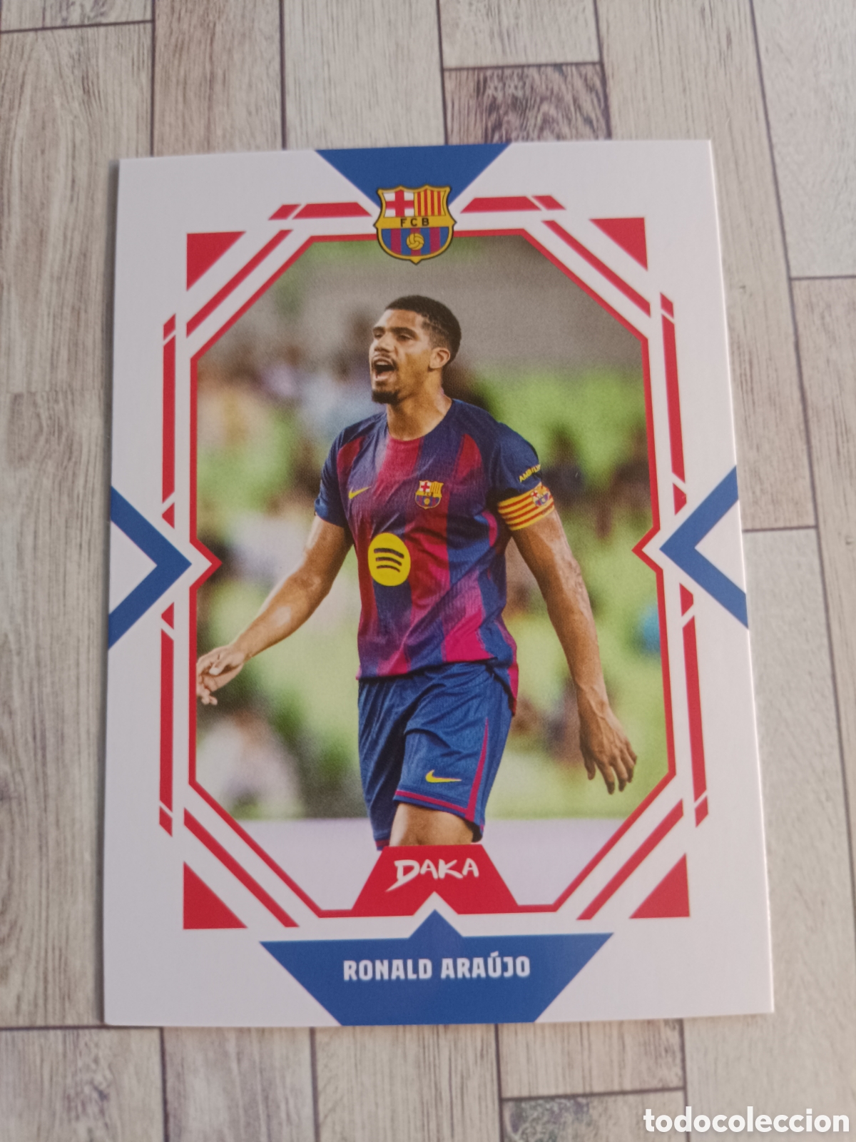 Cromos de Futebol: FCB-14-A RONALD ARAUJO BARCELONA DAKA TOP AUDIENCE BARCELONA
