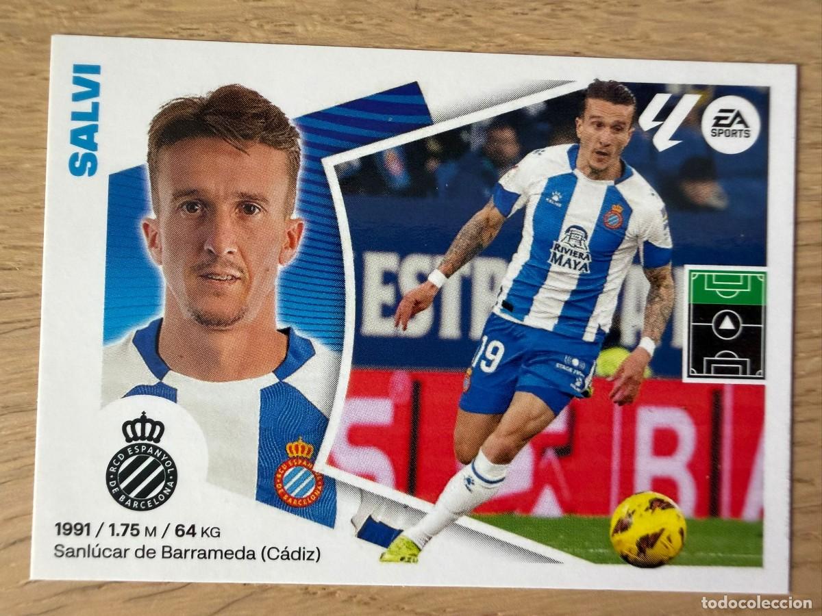 Cromos de f&uacute;tbol: 17A 17 A SALVI ESPANYOL 24 25 2024 2025 LIGA EA SPORTS COLECCIONES ESTE SIN PEGAR STICKER