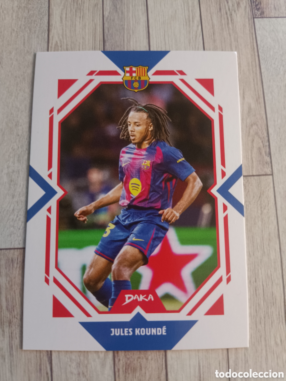 Cromos de f&uacute;tbol: FCB-15-A KOUNDE BARCELONA DAKA TOP AUDIENCE BARCELONA