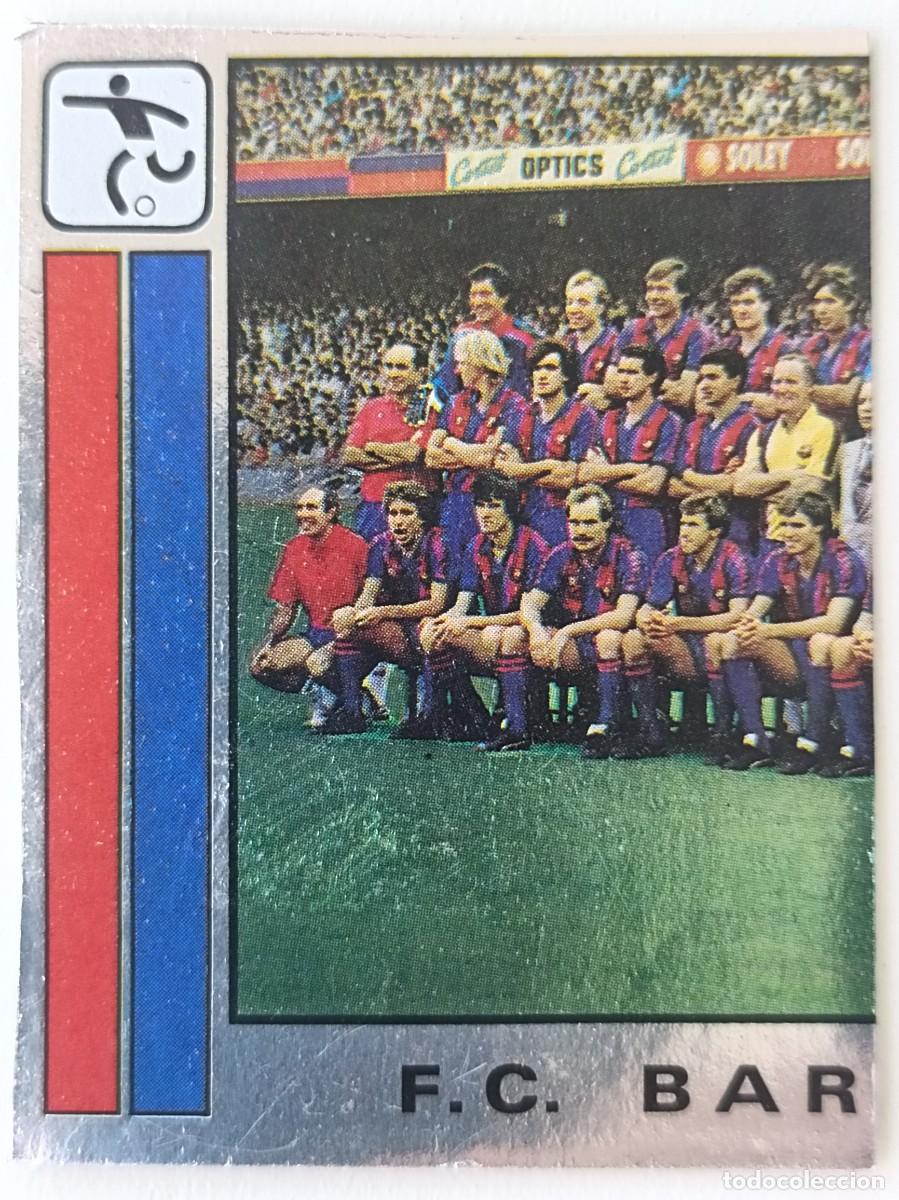 Cromos de f&uacute;tbol: #56 EQUIPO (F.C. BARCELONA) FUTBOL 87 PANINI