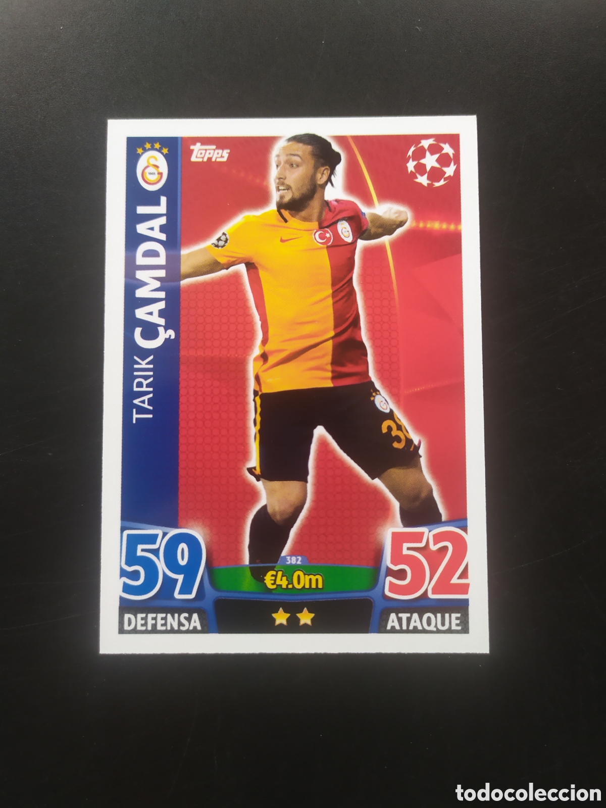 Figurine di Calcio: UEFA Champions match attax topps 2015 2016 15 16 Camdal n&deg; 382 Galatasaray
