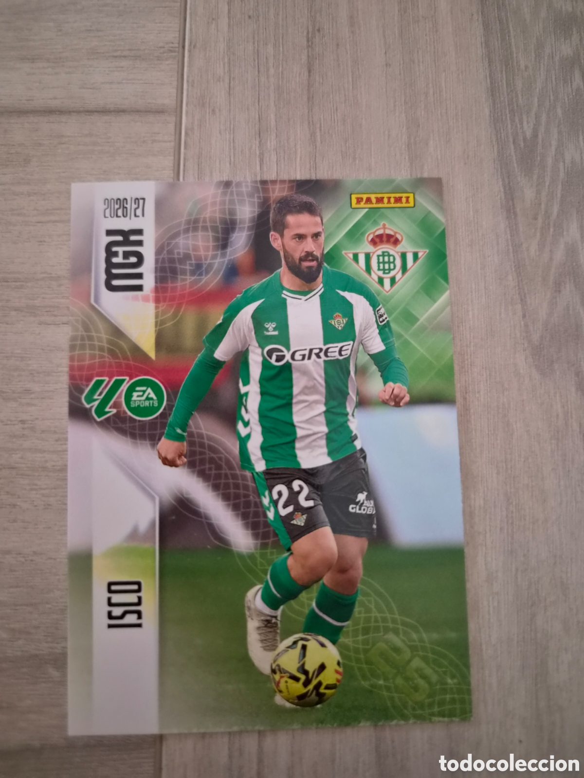Figurine di Calcio: N&deg;104 Betis Isco Megacracks 26/27
