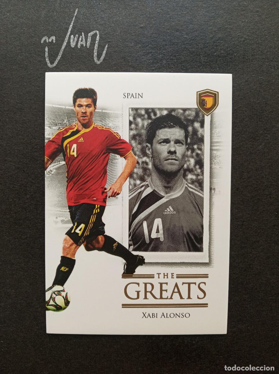 Cromos de f&uacute;tbol: 102 GREATS XABI ALONSO ESPA&Ntilde;A REAL MADRID LIVERPOOL ⚽ FUTERA &reg; FANS SELECTION FIFA 2024 2025 24 25