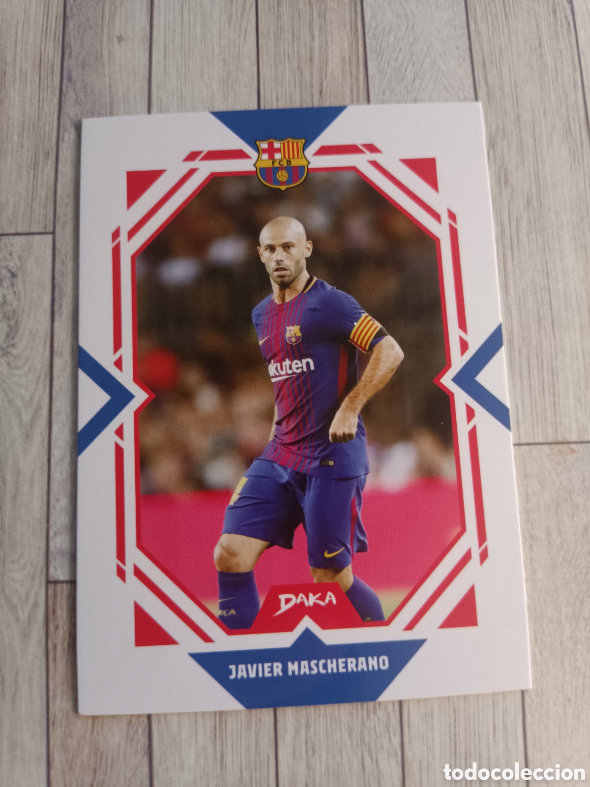 Figurine di Calcio: FCB-26-A JAVIER MASCHERANO BARCELONA BARCELONA DAKA TOP AUDIENCE BARCELONA