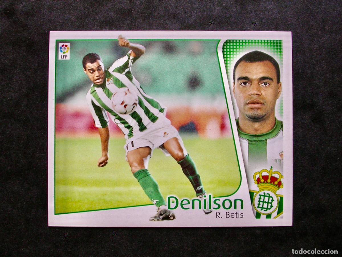 Figurine di Calcio: DENILSON / BETIS / EDICIONES ESTE LIGA 2004-2005 04-05 / NUNCA PEGADO