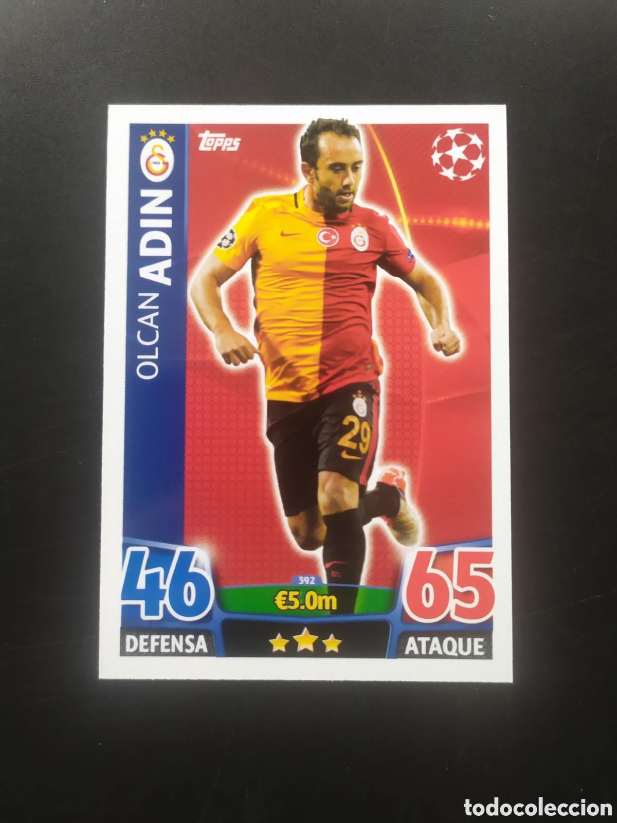 Figurine di Calcio: UEFA Champions match attax topps 2015 2016 15 16 Adin n&deg; 392 Galatasaray