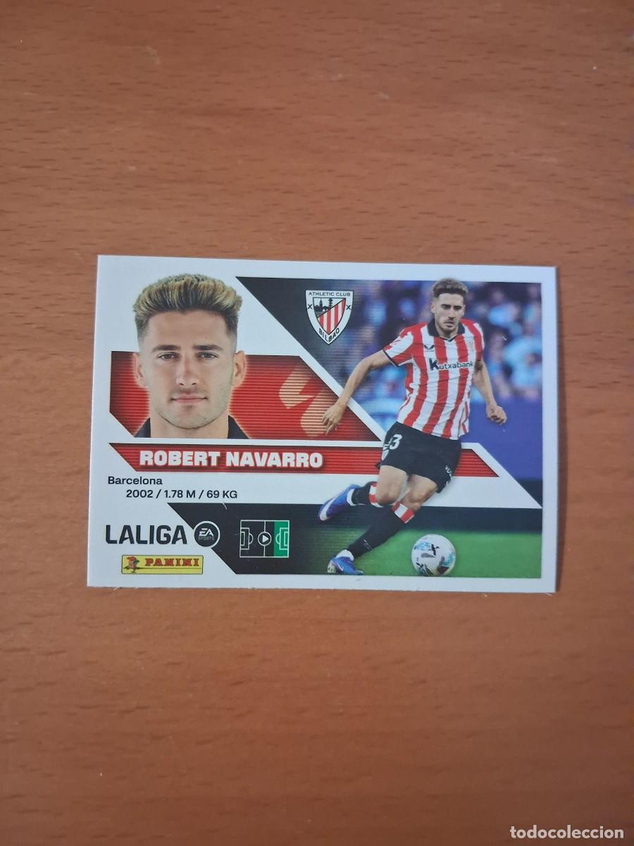 Cromos de f&uacute;tbol: Ediciones Este 2026 2027 26 27 Athletic Club 17A Robert Navarro