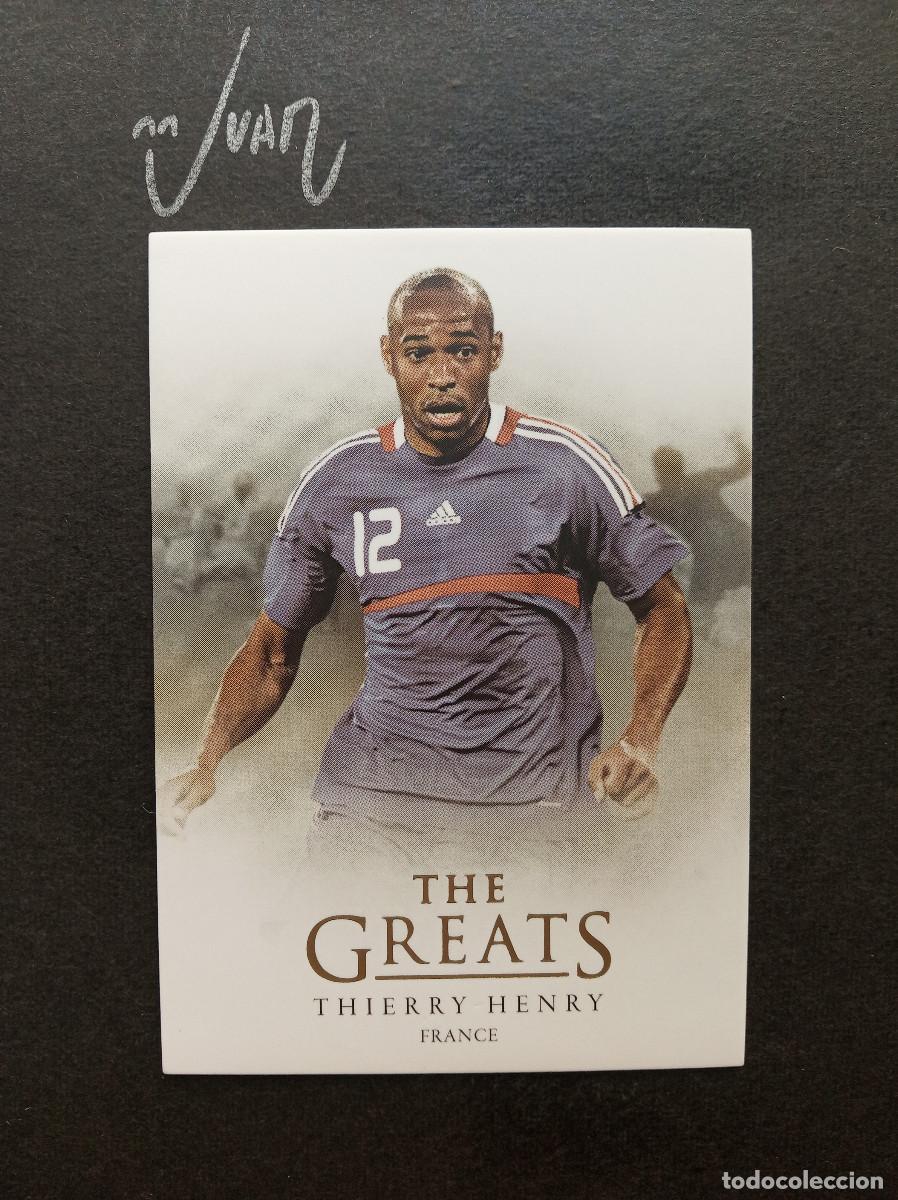 Figurine di Calcio: N&ordm; 106 GREATS THIERRY HENRY FRANCIA BARCELONA ARSENAL ⚽ FUTERA &reg; FANS SELECTION FIFA 2020 2021 20 21