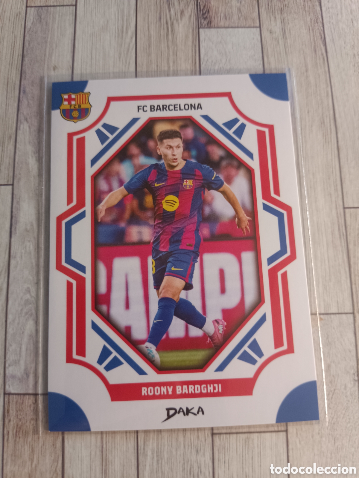 Cromos de f&uacute;tbol: FCB-6-B ROONY BARDGHJI BARCELONA DAKA TOP AUDIENCE BARCELONA