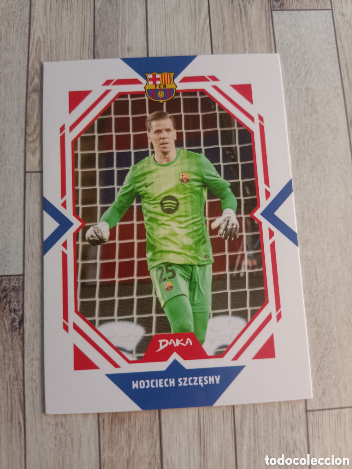 Cromos de f&uacute;tbol: FCB-22-A SZCZESNY BARCELONA DAKA TOP AUDIENCE BARCELONA