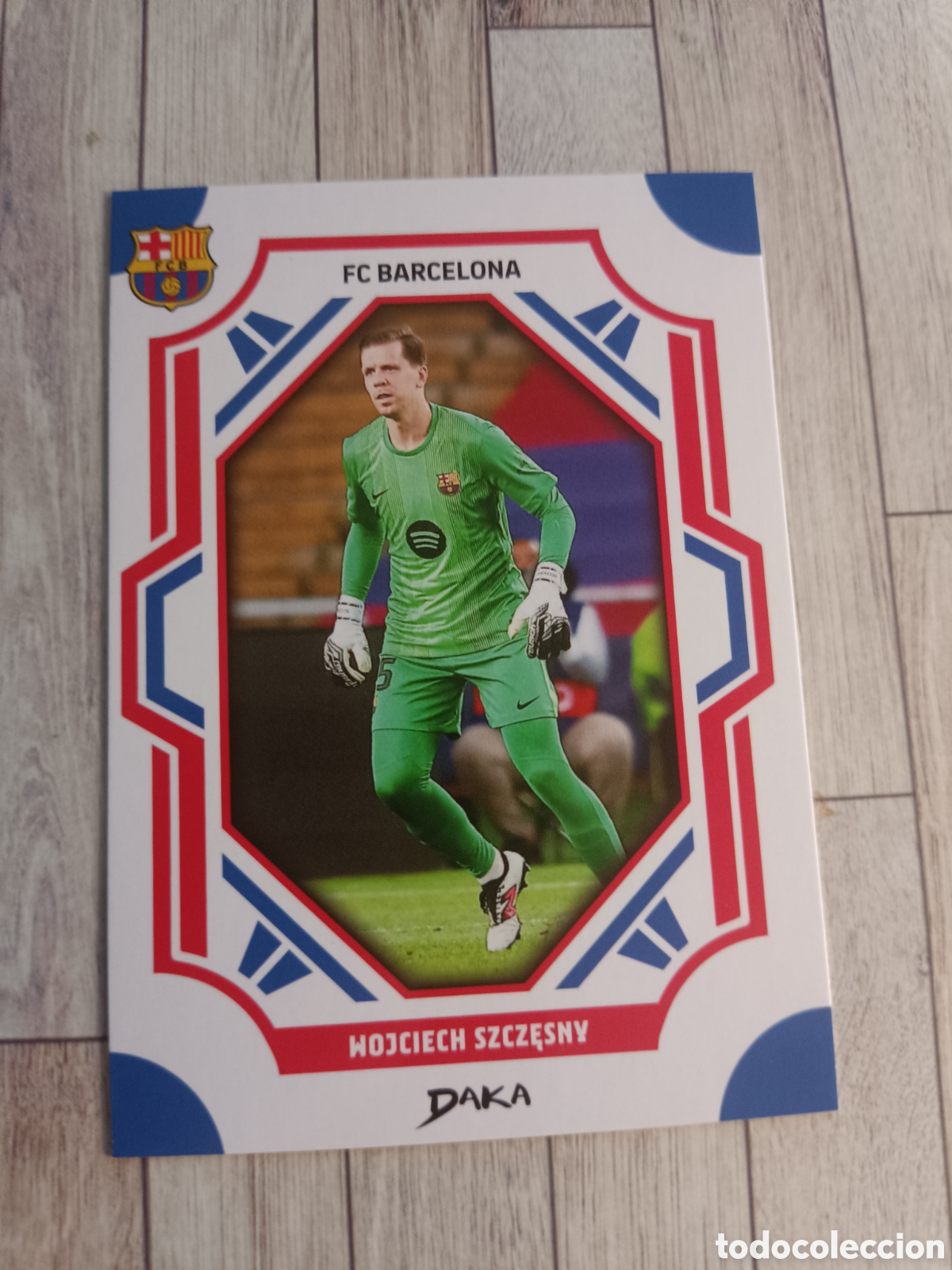Cromos de f&uacute;tbol: FCB-22-B SZCZESNY BARCELONA DAKA TOP AUDIENCE BARCELONA