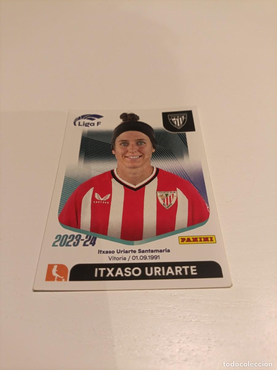 Cromos de f&uacute;tbol: Liga F 23/24 Itxaso Uriarte Athletic club de Bilbao