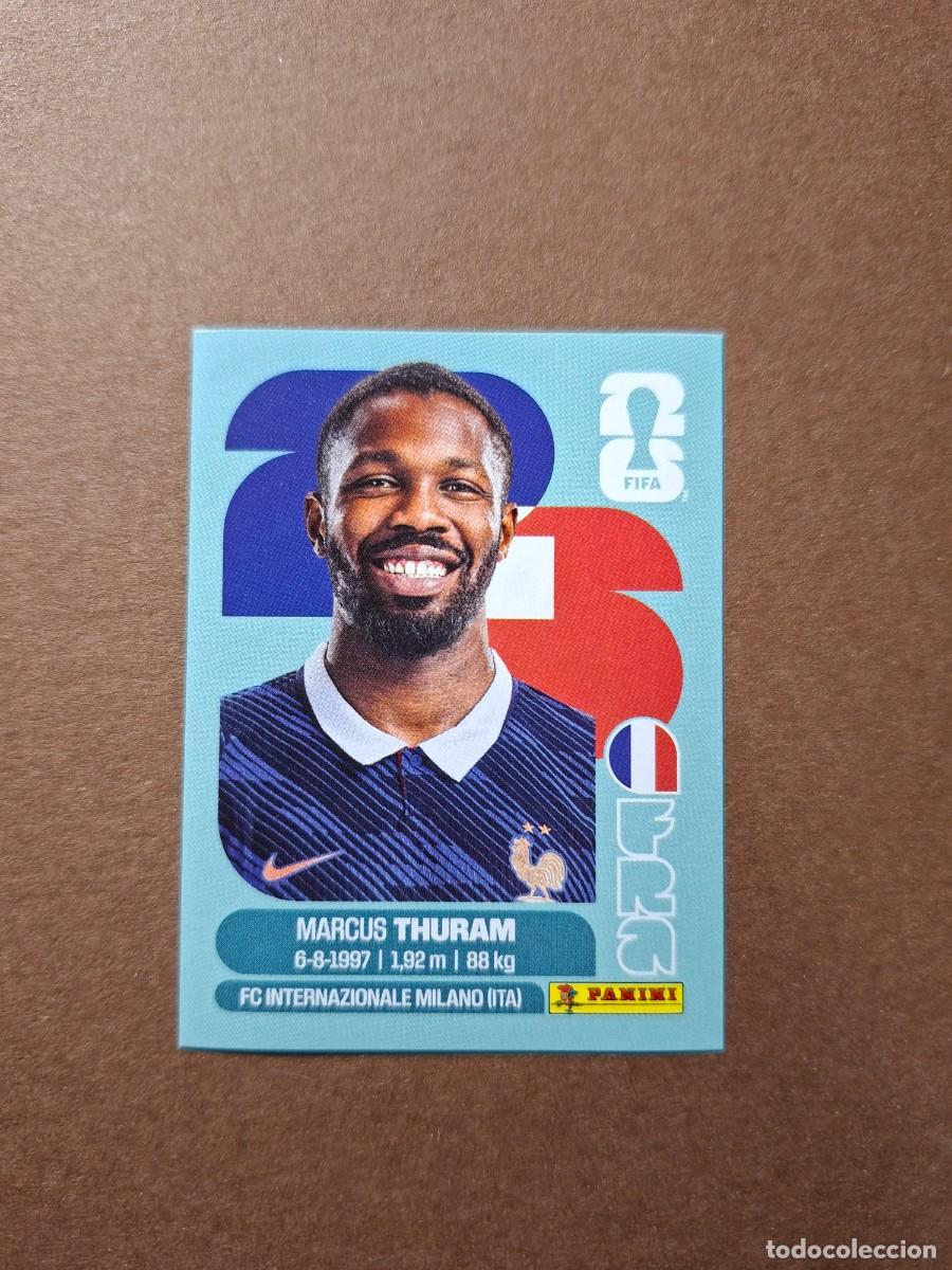 Football Stickers: MARCUS THURAM FRANCIA FRA UPDATE SET ACTUALIZACION MUNDIAL USA CANADA MEXICO FIFA WORLD CUP 2026 26