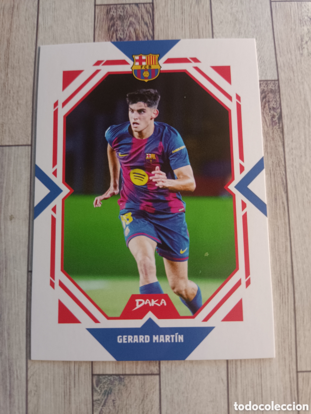 Fu&szlig;ball-Sticker: FCB-17-A GERARD MARTIN BARCELONA DAKA TOP AUDIENCE BARCELONA