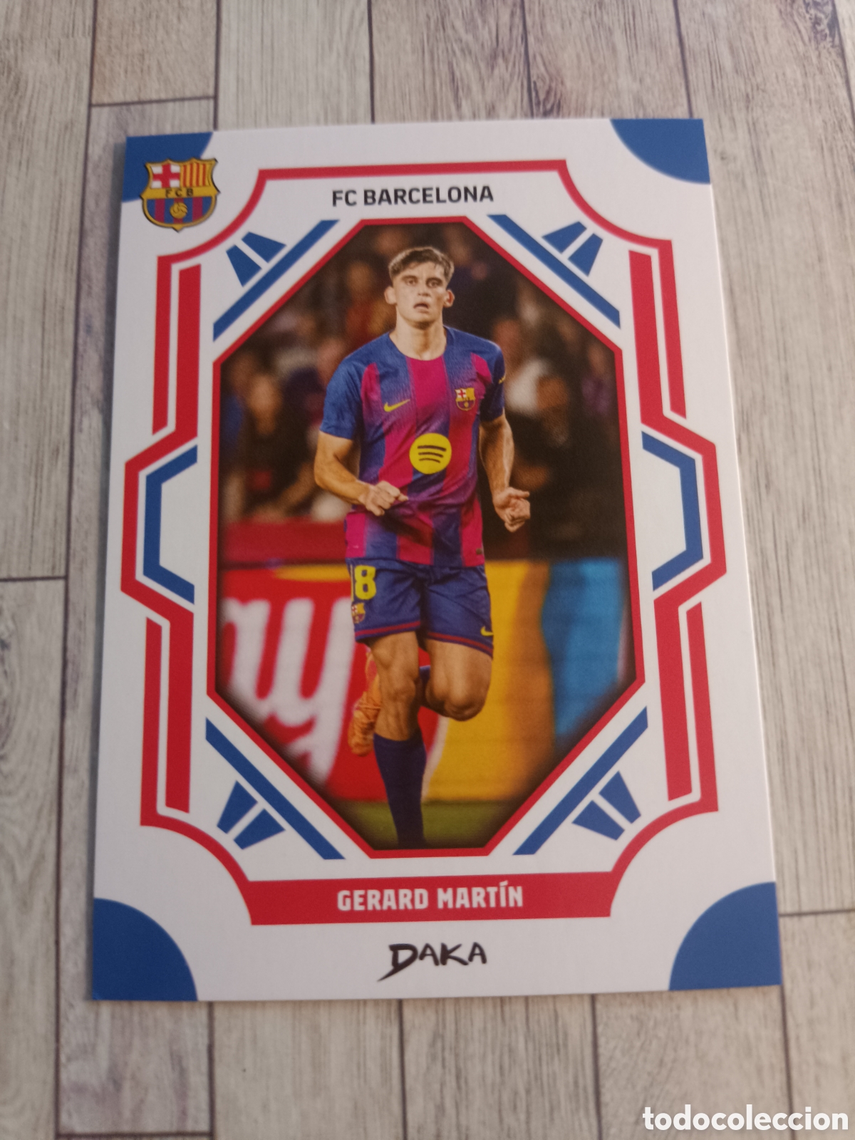 Cromos de Futebol: FCB-17-B GERARD MARTIN BARCELONA DAKA TOP AUDIENCE BARCELONA