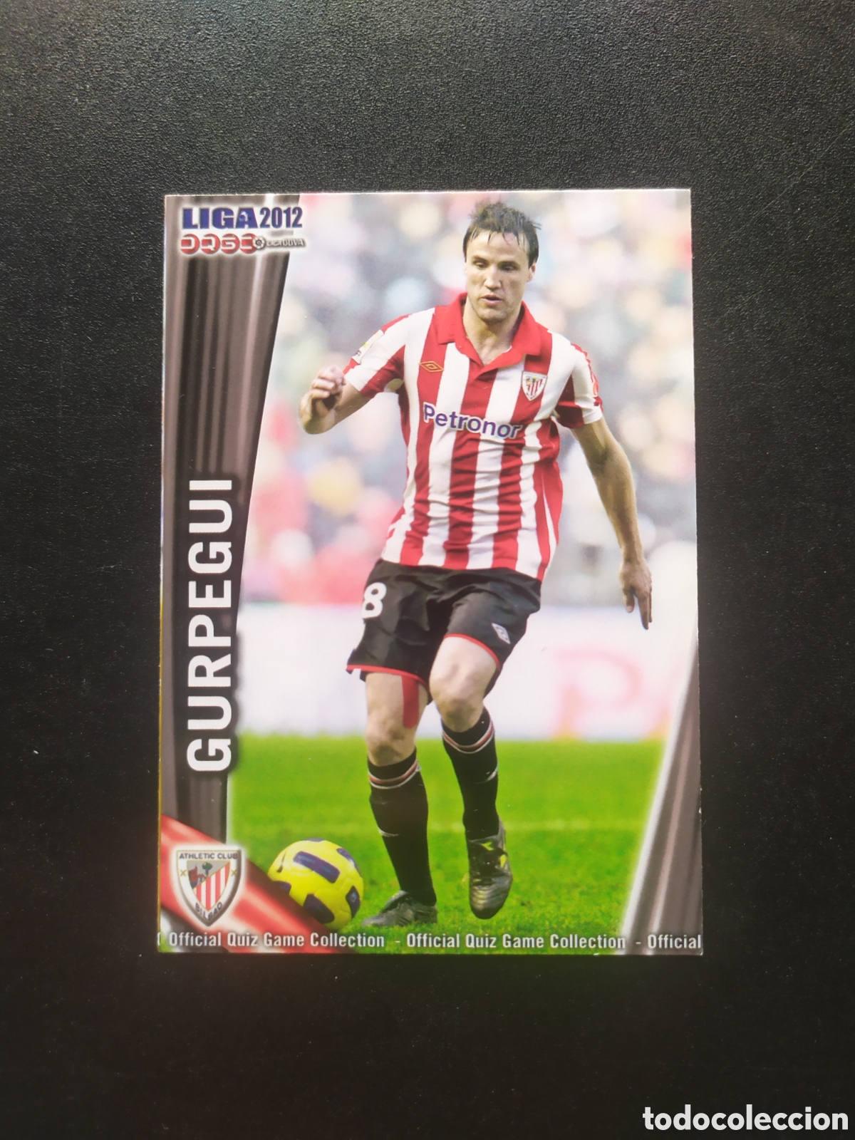 Cartes &agrave; collectionner de Football: Mundicromo fichas Liga 2011 2012 11 12 Gurpegui n&deg; 148 Athletic Bilbao
