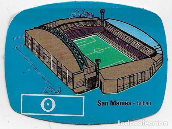 Cartes &agrave; collectionner de Football: Espa&ntilde;a 82_Pegatina_Estadio San Mames-Bilbao Espa&ntilde;a 1982
