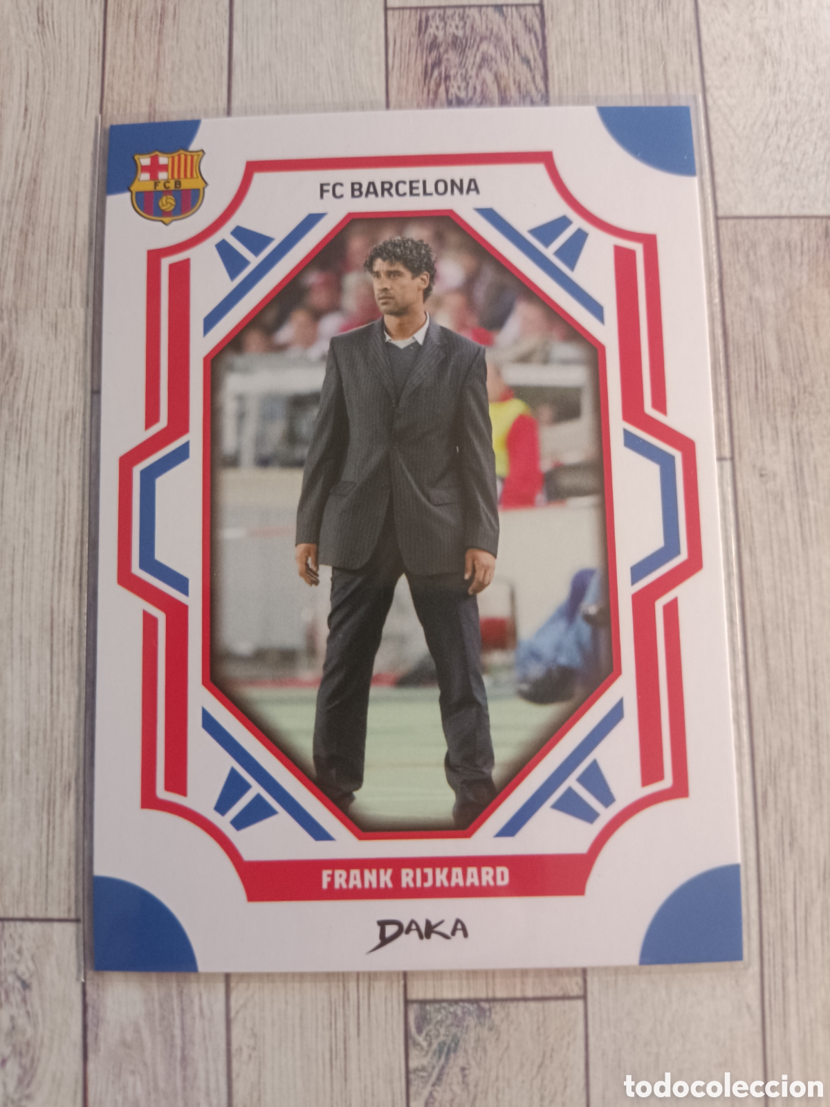 Cartes &agrave; collectionner de Football: FCB-30-B FRANK RIJKAARD BARCELONA DAKA TOP AUDIENCE BARCELONA